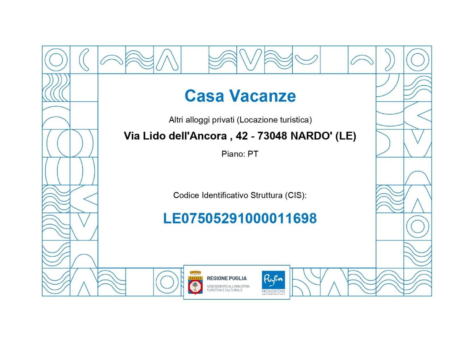 Nuova Costruzione, Vista Mare, 20M Dalla Spiaggia - Casa Vacanza Lido Dell'Ancora Sant Isidoro  Zewnętrze zdjęcie